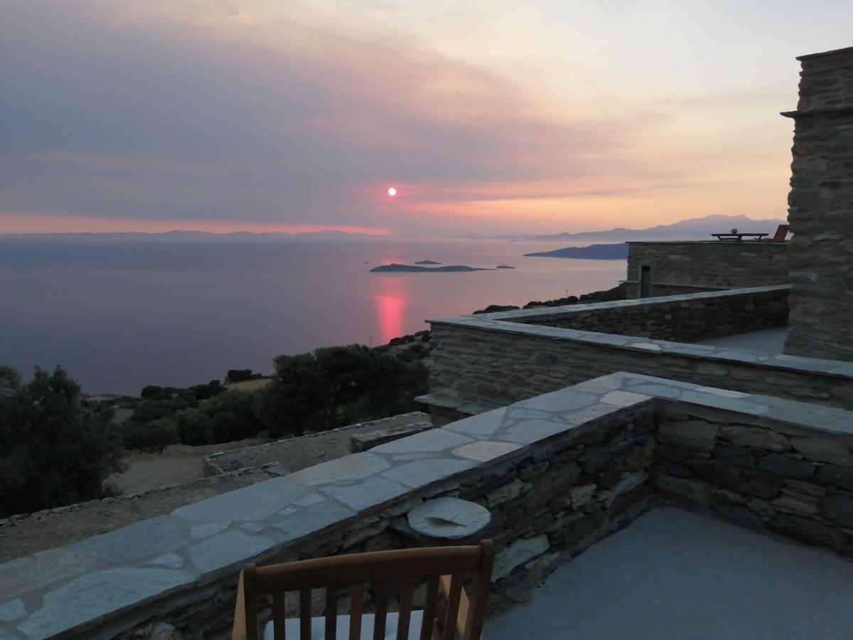 Aegean Deep Blue Andros Ano Aprovato Apartamento Exterior foto