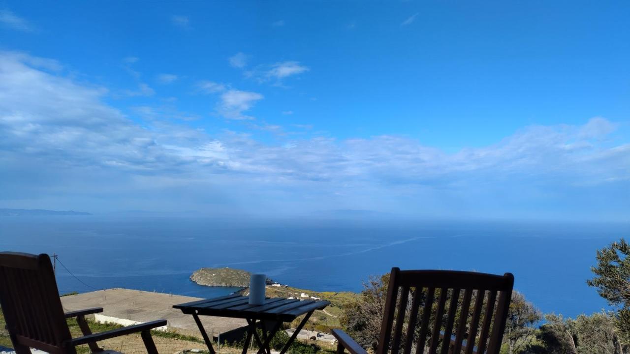 Aegean Deep Blue Andros Ano Aprovato Apartamento Exterior foto